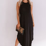 Coasts And Cocktails T-Shirt Midi in Black Image - 1