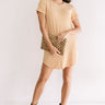 New Adventure T-Shirt Dress In Golden Honey Image - 1