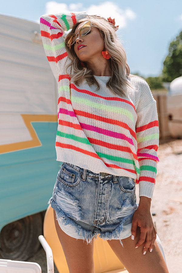 Late Checkout Knit Sweater Image - 1
