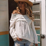 Tickets For Two Smocked Top In White Image - 1