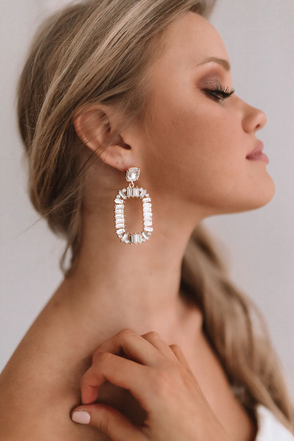 Eyes On You Earrings In Clear