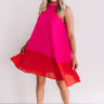 Dining First Class Pleated Dress Image - 1
