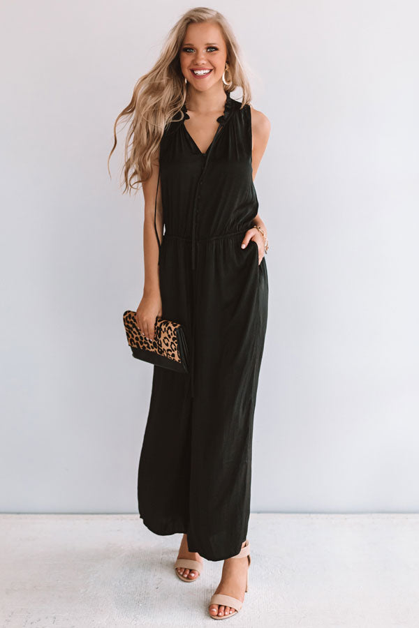 Gelato And Kisses Jumpsuit In Black Image - 1