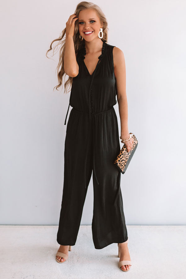 Gelato And Kisses Jumpsuit In Black Image - 2