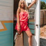 Turn Up The Volume Romper in Raspberry Image - 1