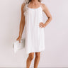 Chicest Of All Satin Dress In White Image - 1