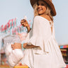 Barcelona On My Mind Babydoll Top In Birch Image - 1