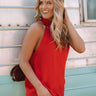 Lake Life Shift Dress in Scarlet Image - 1