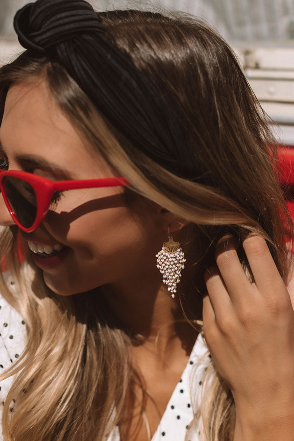 Parisian Views Earrings In Ivory
