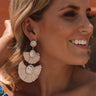 Made For Maui Earrings In Cream Image - 1