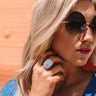 Malibu Bliss Semi Precious Ring In Light Lavender Image - 1