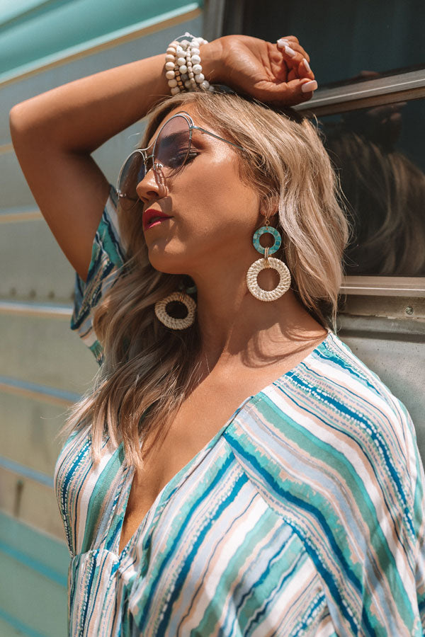 Crushin' Over Cocktails Earrings In Ivory
