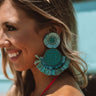 Mint Julep, Please Earrings In Turquoise Image - 1