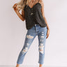 Ready or Dot Shift Tank In Black Image - 1