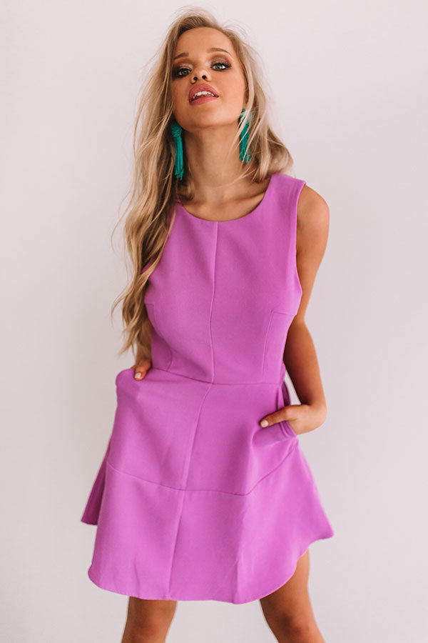 Just Keep Dancing Dress in Orchid Image - 2