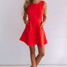 Just Keep Dancing Dress in Tangerine Image - 1