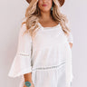 New Grooves Crochet Top In White  Curves Image - 1