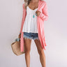 Layover In London Cardigan In Blooming Dahlia Image - 1