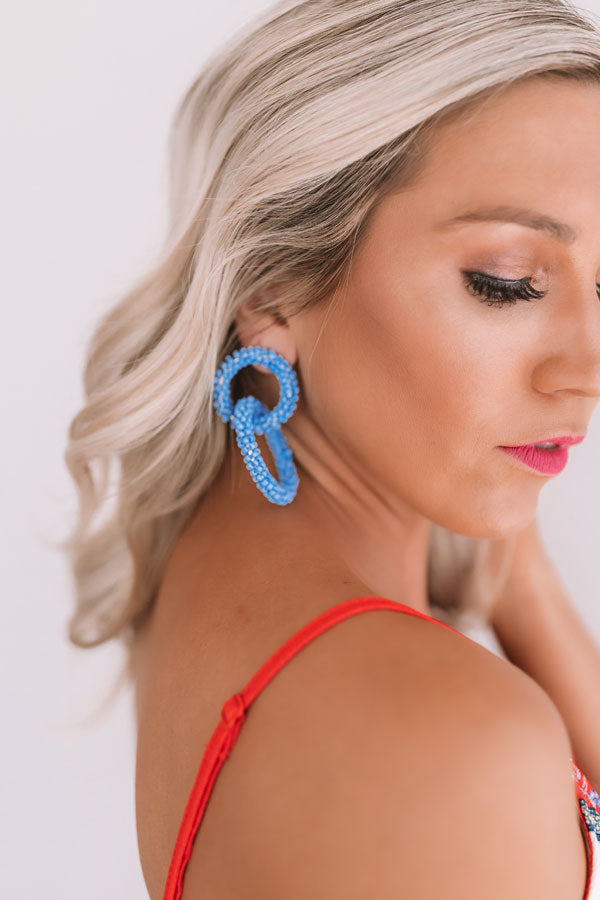 Maui Magic Earrings In Airy Blue