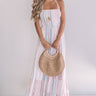Sunning Ashore Smocked Maxi In Vineyard Grape Image - 1