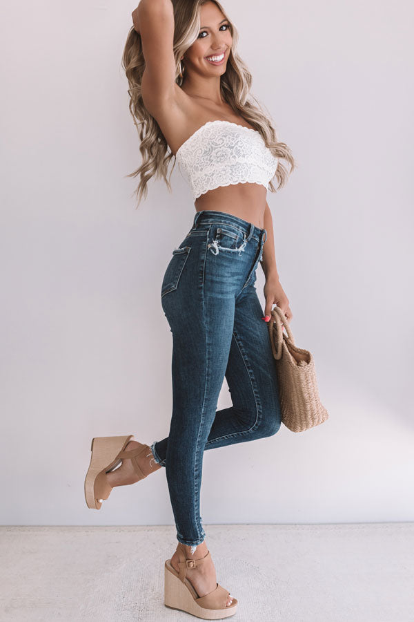 KanCan The Gemma High Waist Skinny in Dark Wash Image - 3