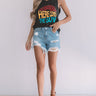 Here Comes The Sun Boyfriend Tank in Black Image - 1