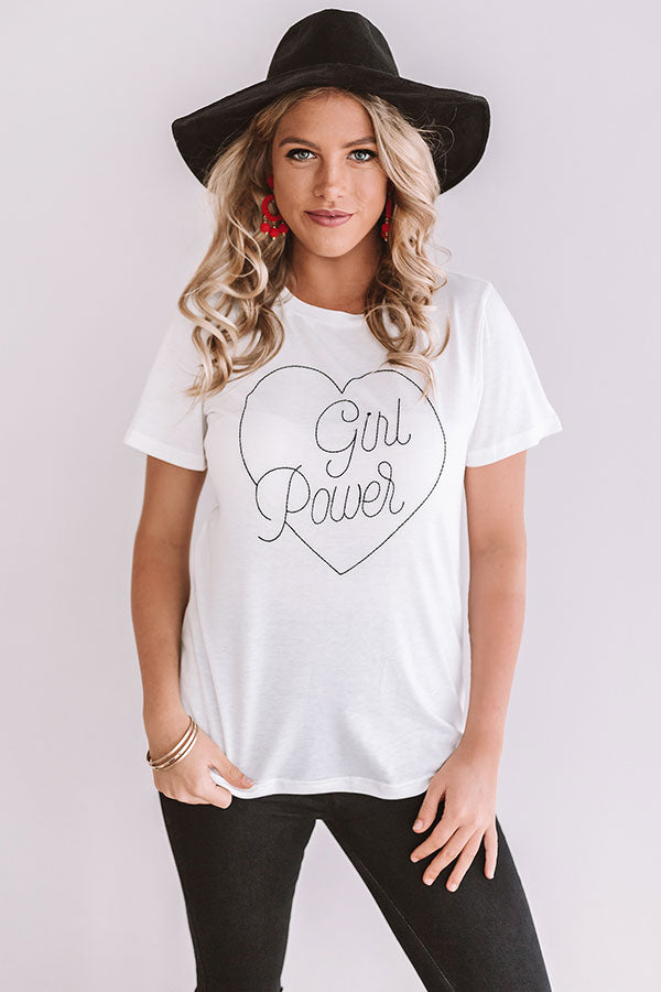Girl Power Shift Tee