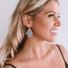 Tropical Sensation Earrings In Black Image - 1