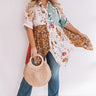 Rose Colored Kisses Floral Babydoll Top  Curves Image - 1