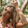 Better In L.A Bracelet Set In Champagne Image - 1