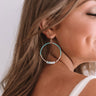 The Latest Scoop Earrings In Ocean Wave Image - 1