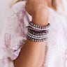 Better In L.A Bracelet Set In Royal Plum Image - 1