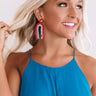 Cocktails In Capri Beaded Earrings In Multi Image - 1