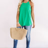 Suncatcher Shift Tank In Kelly Green Image - 1