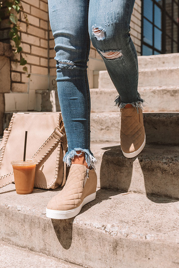 The Britton Bootie In Iced Latte Image - 5