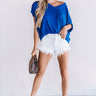TGIF Boyfriend Tee In Royal Blue Image - 1