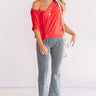 TGIF Boyfriend Tee In Red Image - 1