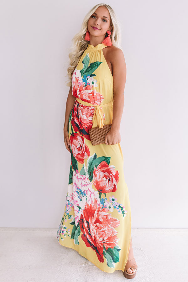 Fun In Floral Maxi Image - 1