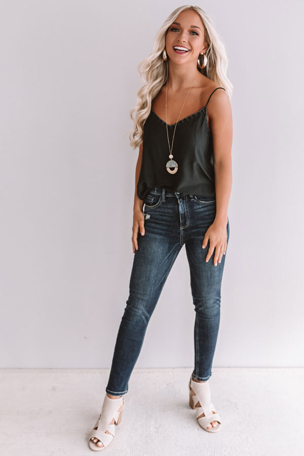 Beauty Guru Shift Tank In Black