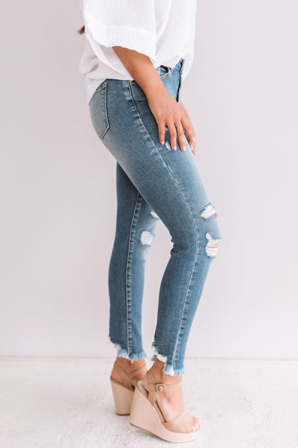 KanCan The Stormi High Waist Distressed Skinny Image - 3