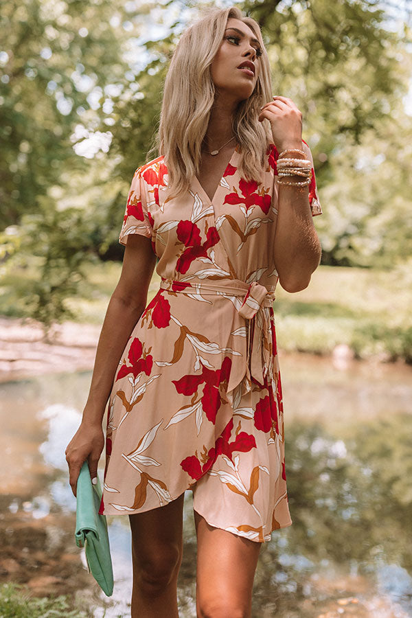 Wildflower Fields Wrap Dress