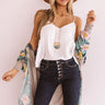 Beauty Guru Shift Tank In White Image - 1
