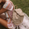 Athens Adventure Woven Backpack In Iced Latte Image - 1