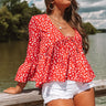 Cali Crush Babydoll Top Image - 1