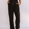 The Fletcher High Waist Trousers In Black Image - 1