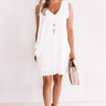 Garden Of Chic Shift Dress In White Image - 1