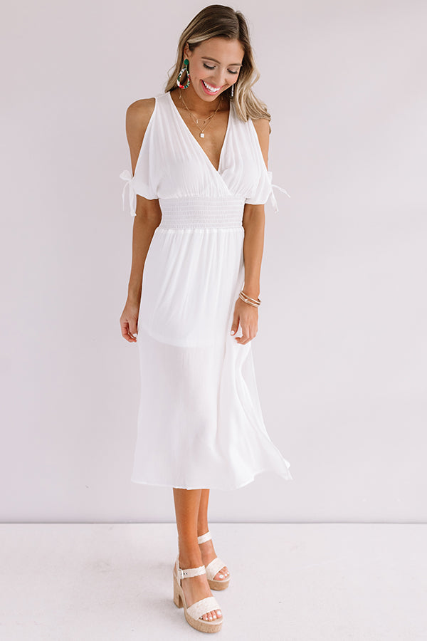 Passport To Prague Maxi In White