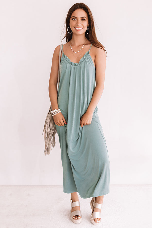 Swooning In Bali Maxi In Pear