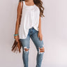 Hey, Sweetheart Shift Tank In White Image - 1