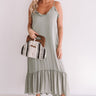 Your'e My Sweetheart Midi In Sage Image - 1